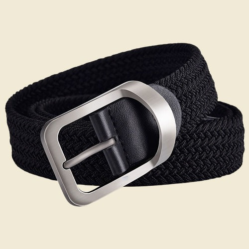 Woven Canvas Belt - Unisex Casual Accessory