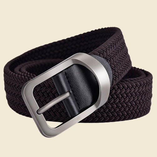 Woven Canvas Belt - Unisex Casual Accessory